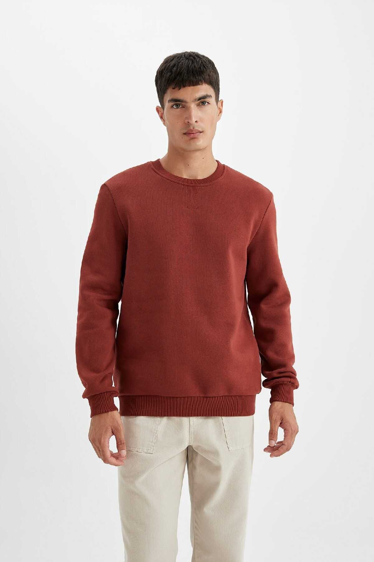 سویشرت ساده و معمولی سبز روشن T3777az24au