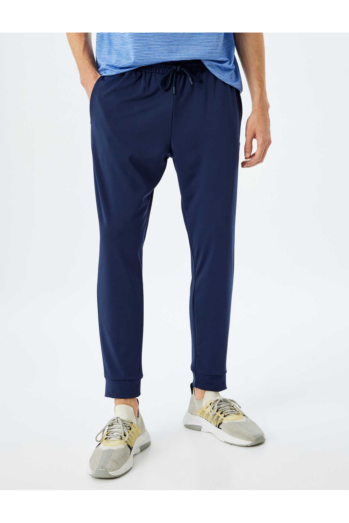 شلوار ورزشی جیبی بنددار Jogger کمری