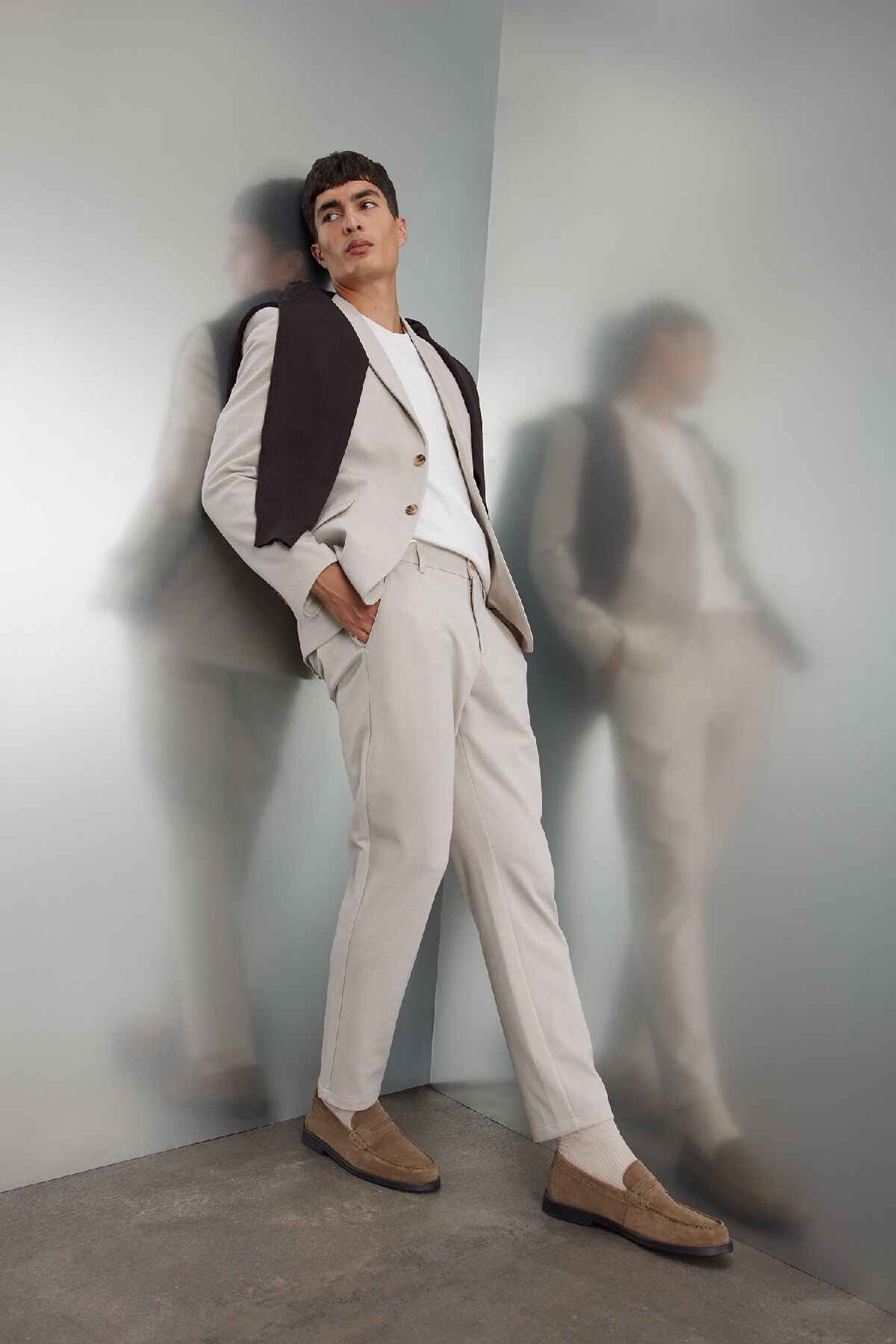 شلوار جیب پایه جیب مسطح PAça D3695AX24AUU