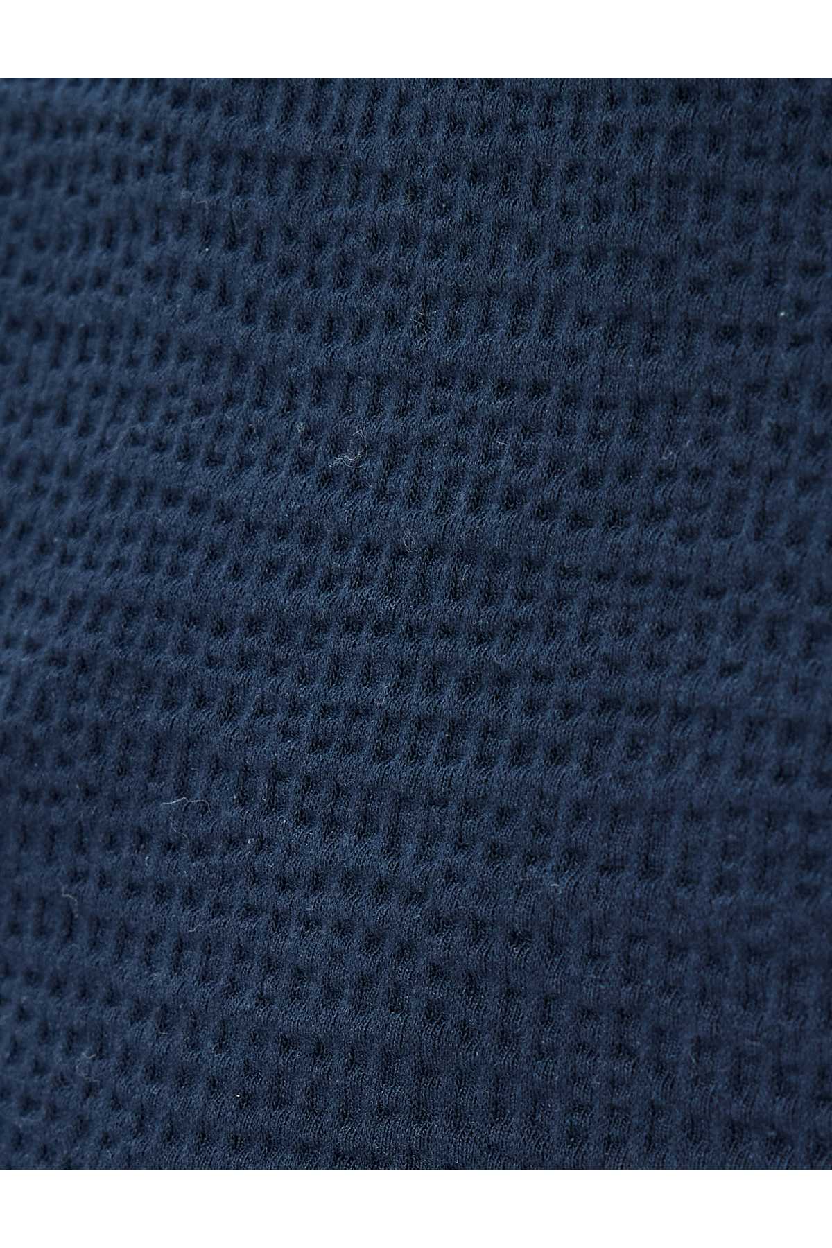 شلوار ورزشی نخی با جزئیات جیب دور کمر توری