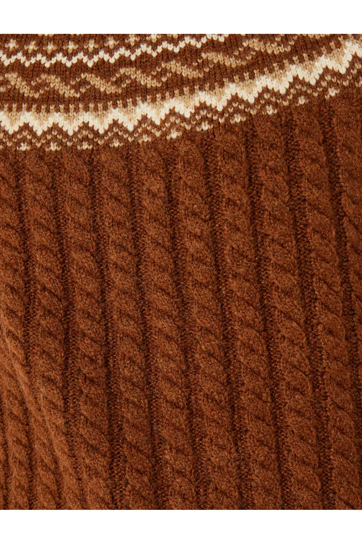 یقه ماهیگیر با بافت لباس بافتنی الگوی بافتنی