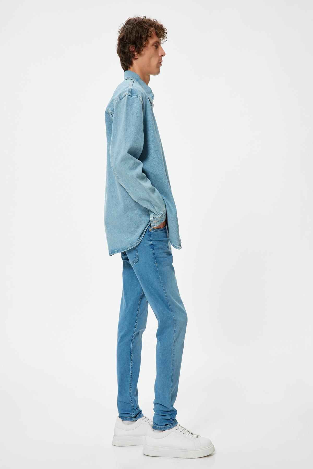 شلوار جین Skinny Fit - Michael Jean