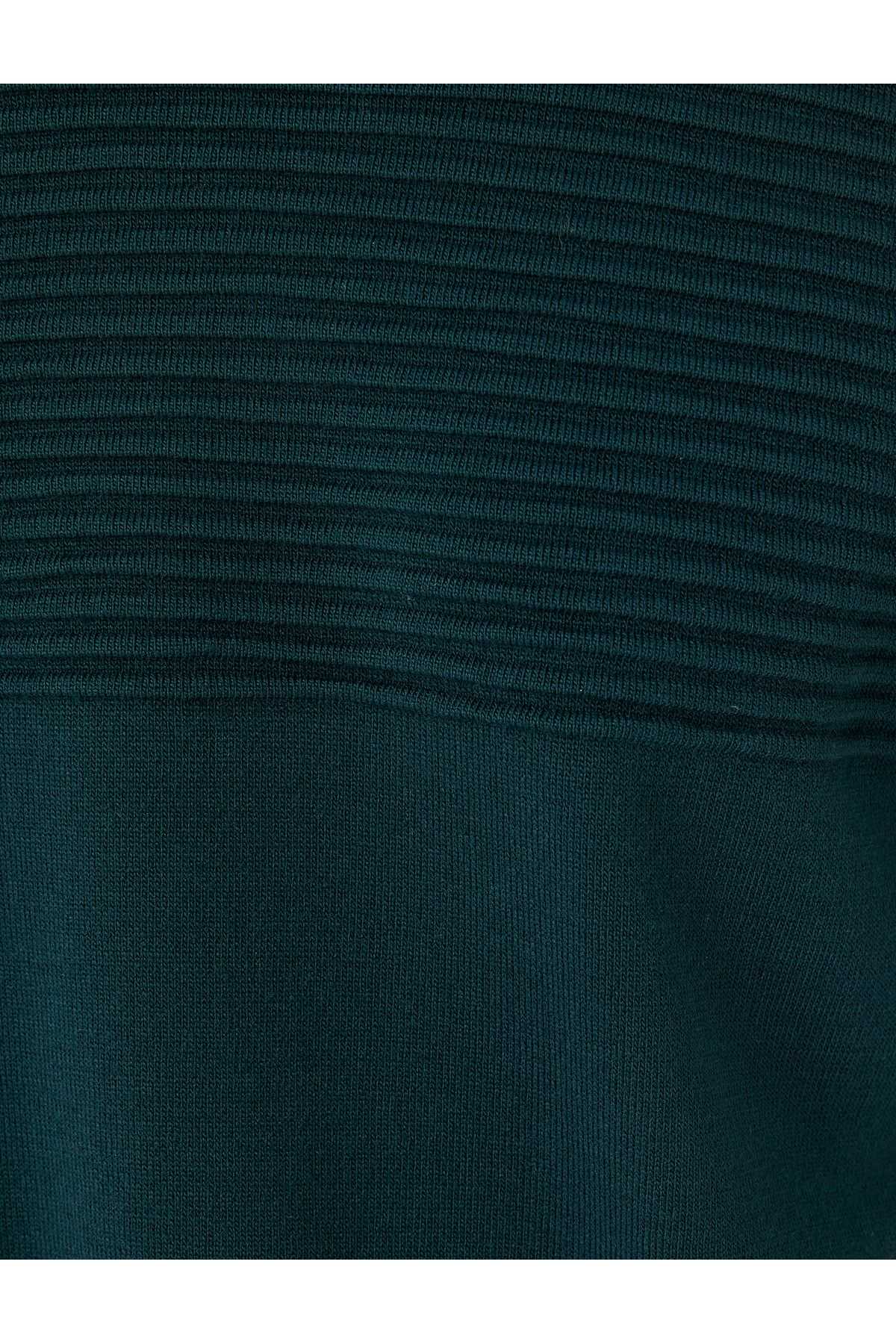 ژاکت بافتنی یقه خدمه