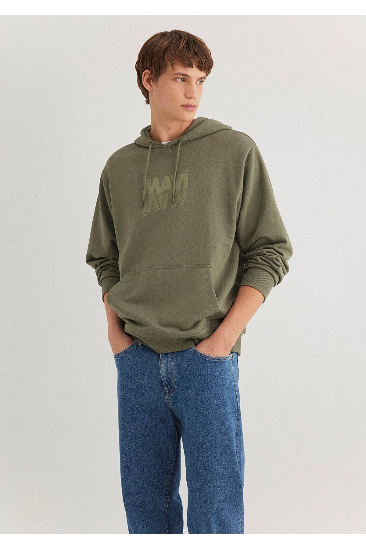 سویشرت خاکستری با لوگو -70098