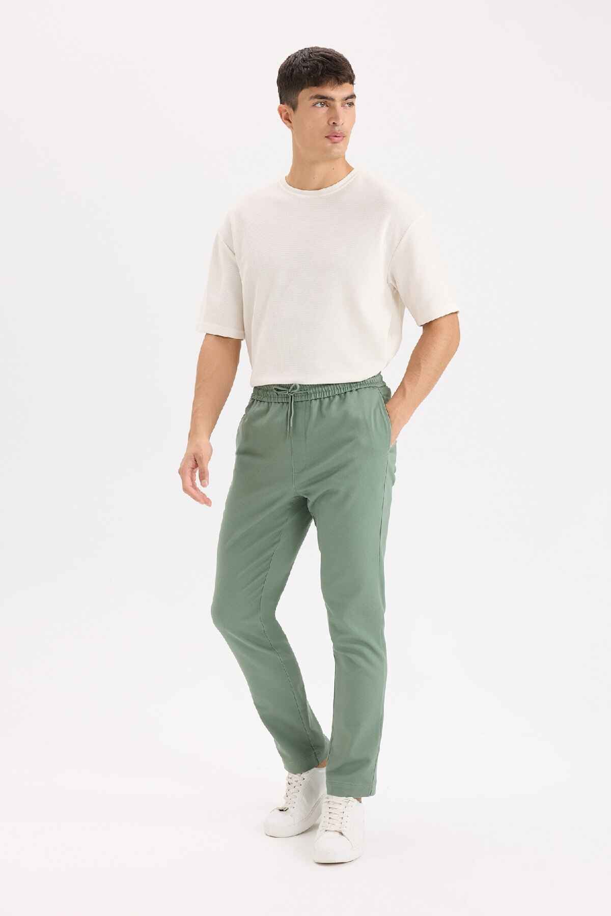 جیب بنددار شلوار Jogger شانه دار از کمر