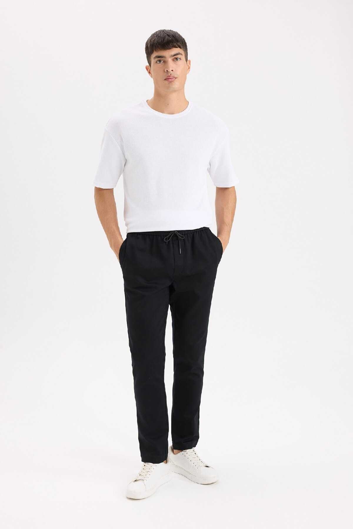 جیب بنددار شلوار Jogger شانه دار از کمر