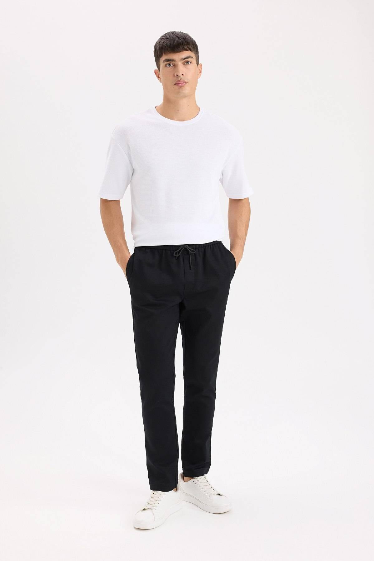 جیب بنددار شلوار Jogger شانه دار از کمر