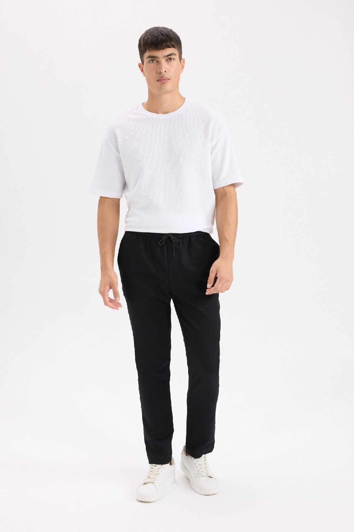 جیب بنددار شلوار Jogger شانه دار از کمر