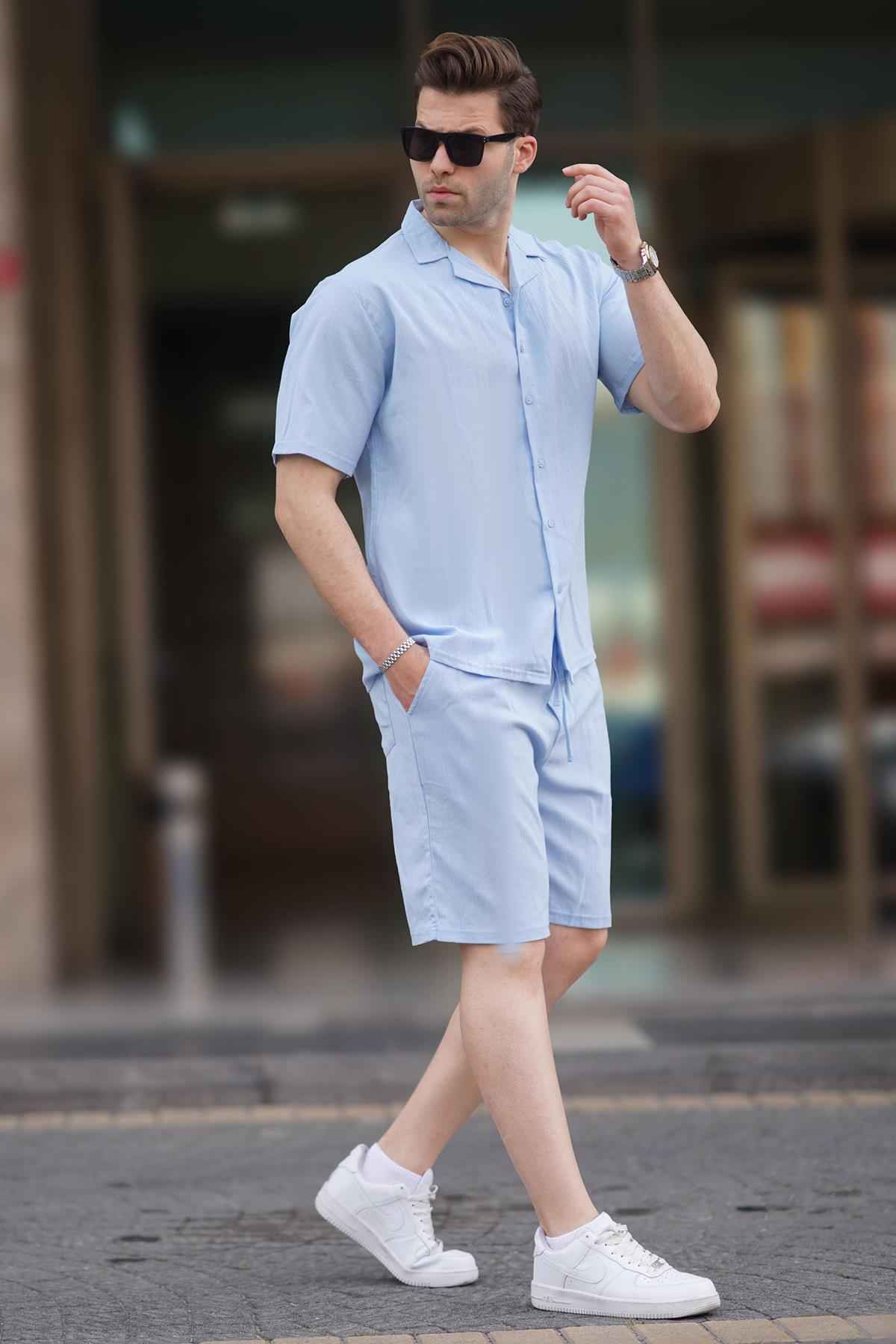 ست شلوارک مردانه مشکی