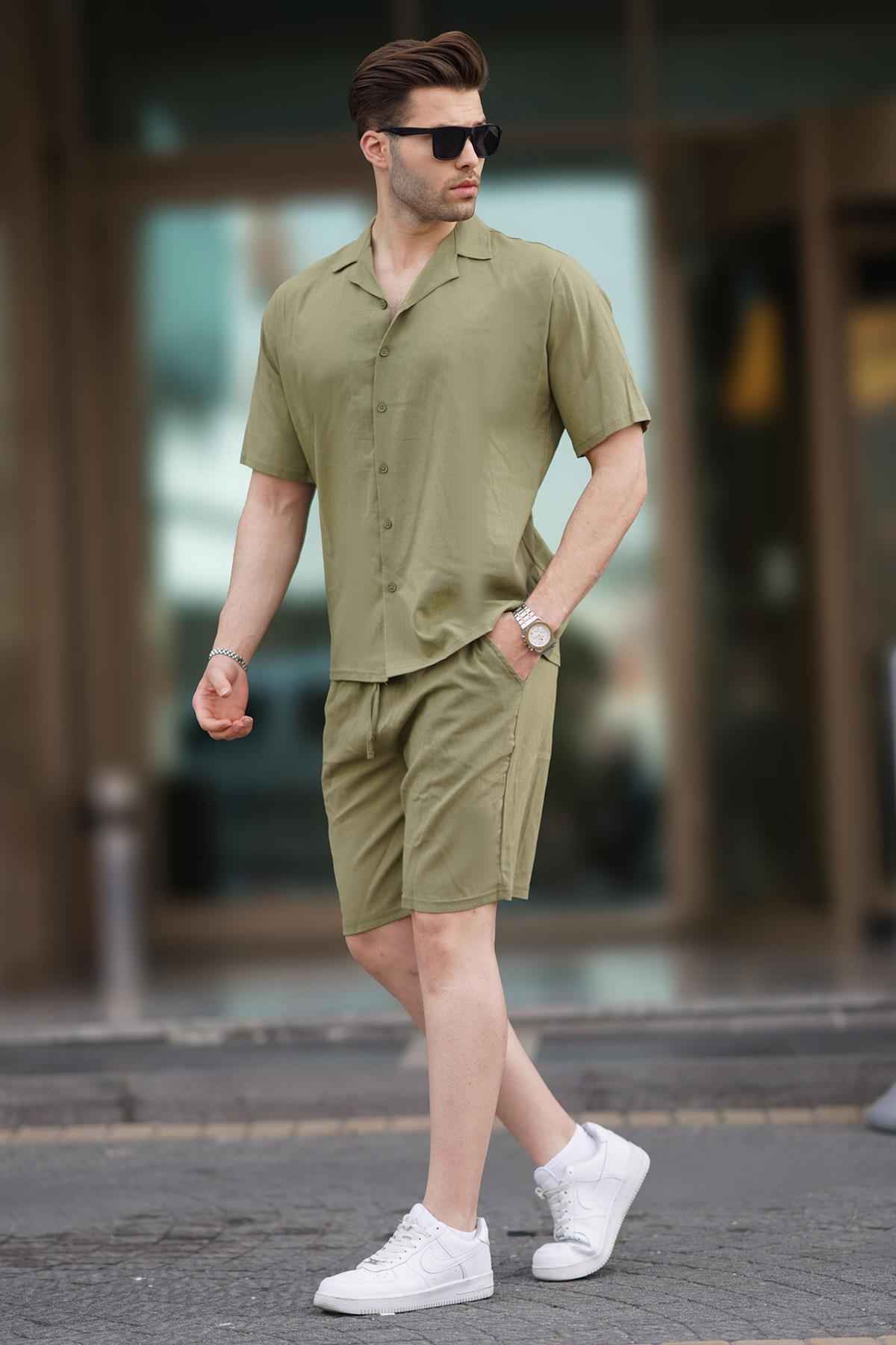 ست شلوارک مردانه مشکی