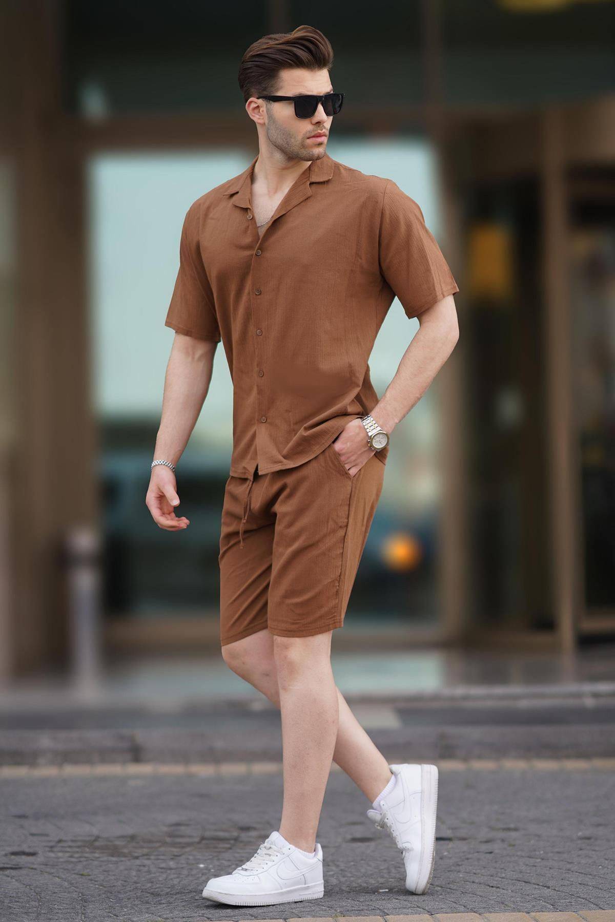 ست شلوارک مردانه مشکی