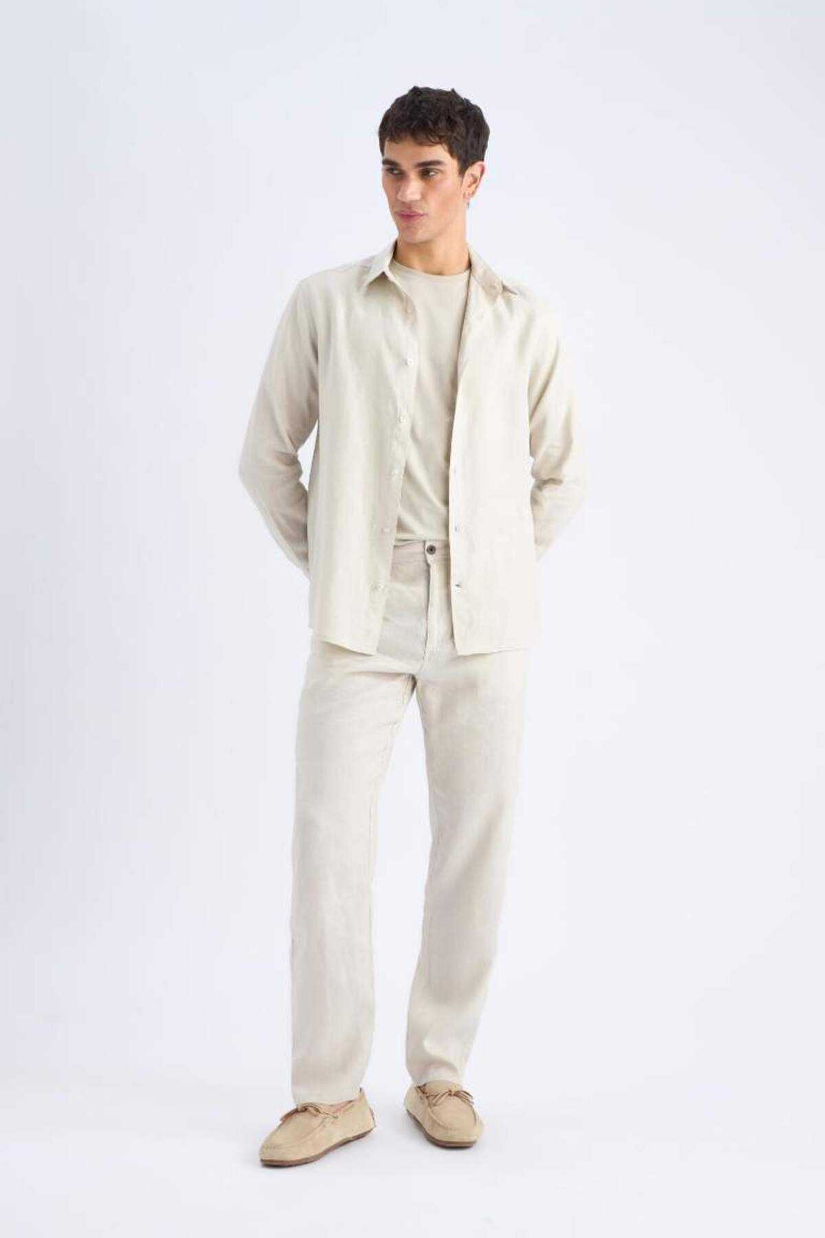 شلوار کتانی راست Fit Relax Fit