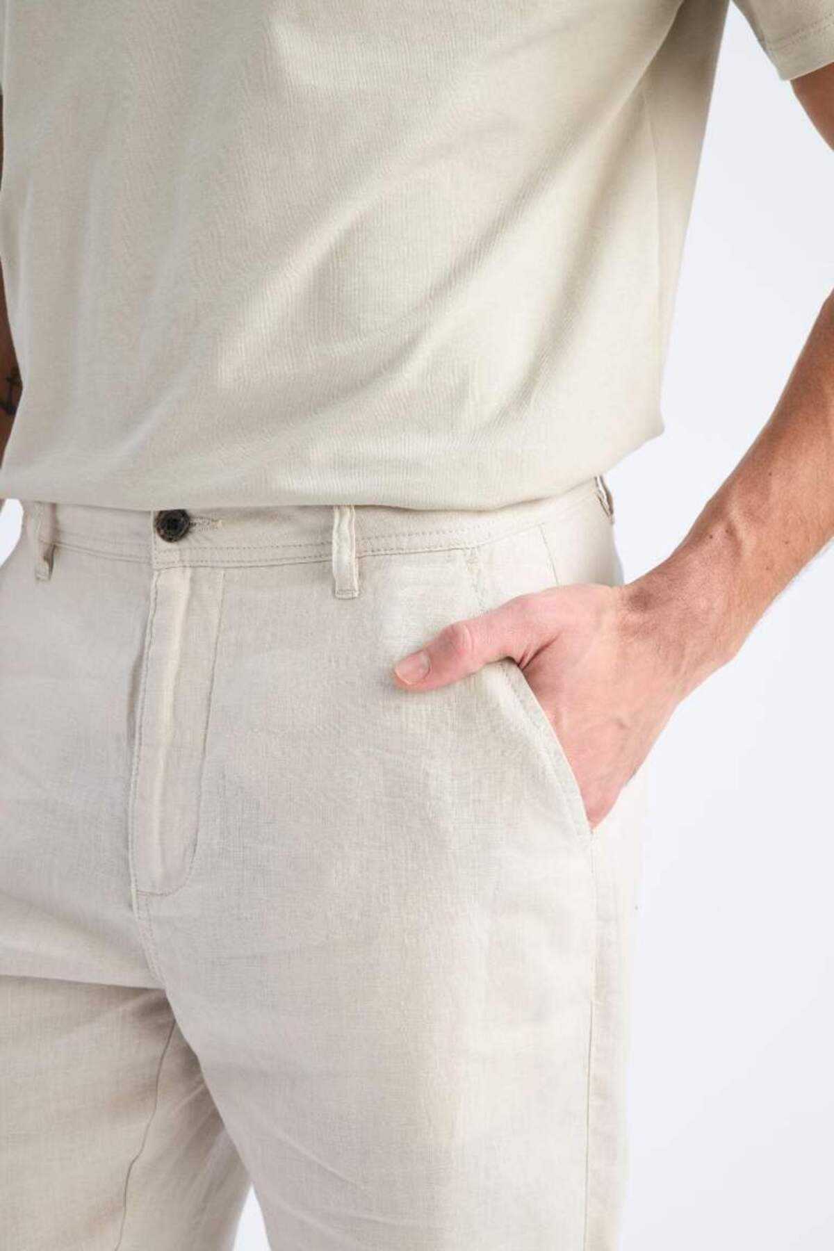 شلوار کتانی راست Fit Relax Fit