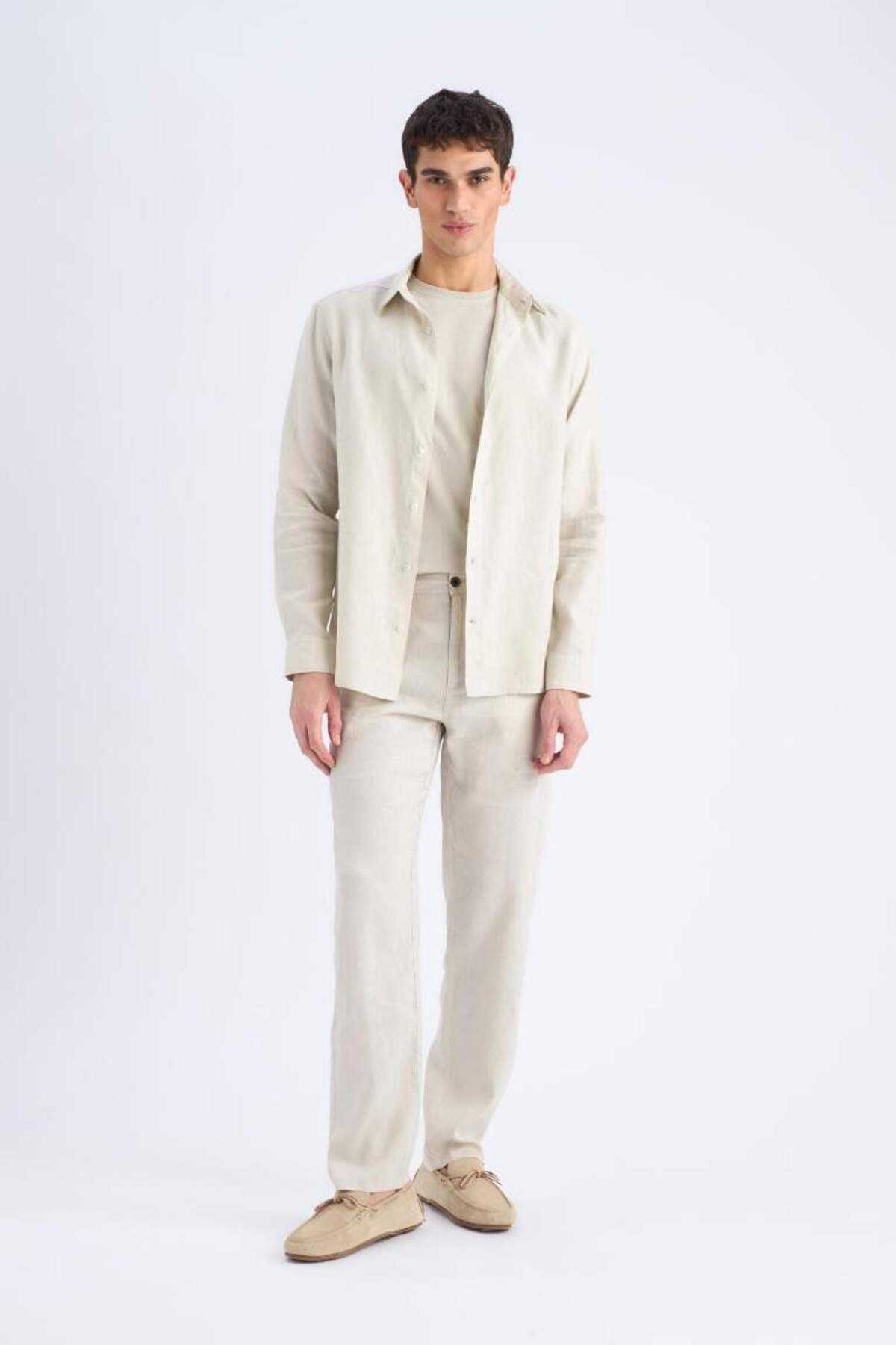 شلوار کتانی راست Fit Relax Fit