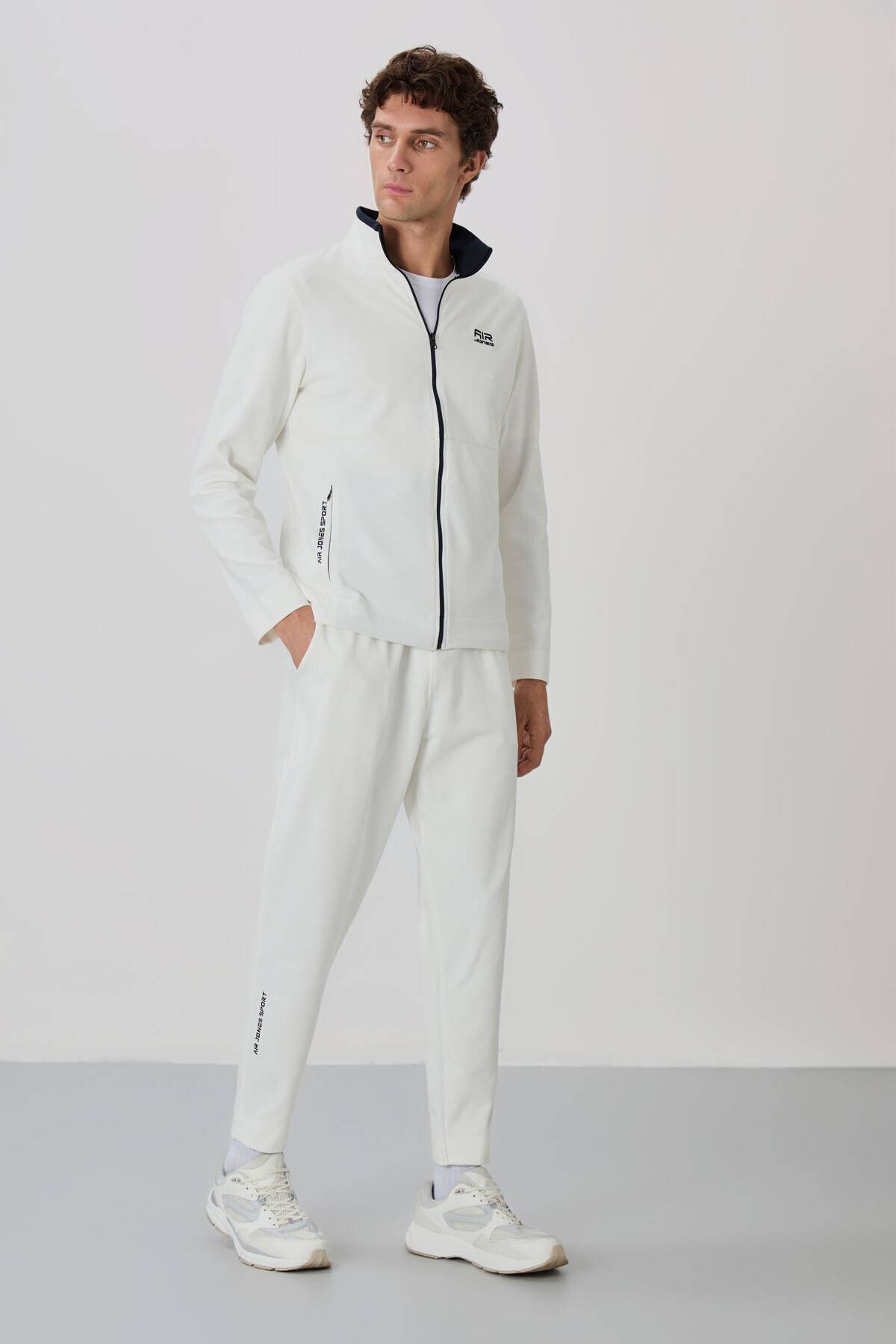 لباس ورزشی Carlos Navy Blue Standard Mold مردانه - 85209