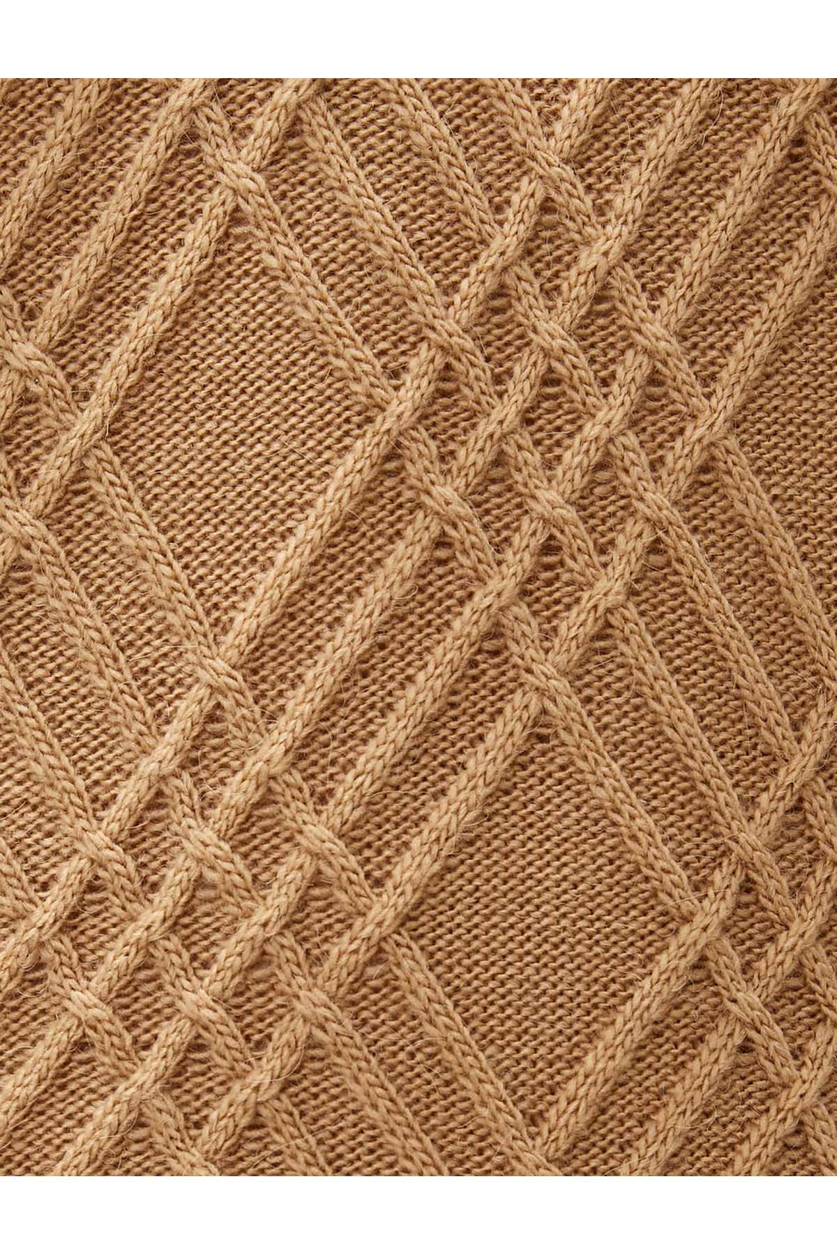 ژاکت آستین بلند مدل الماس یقه