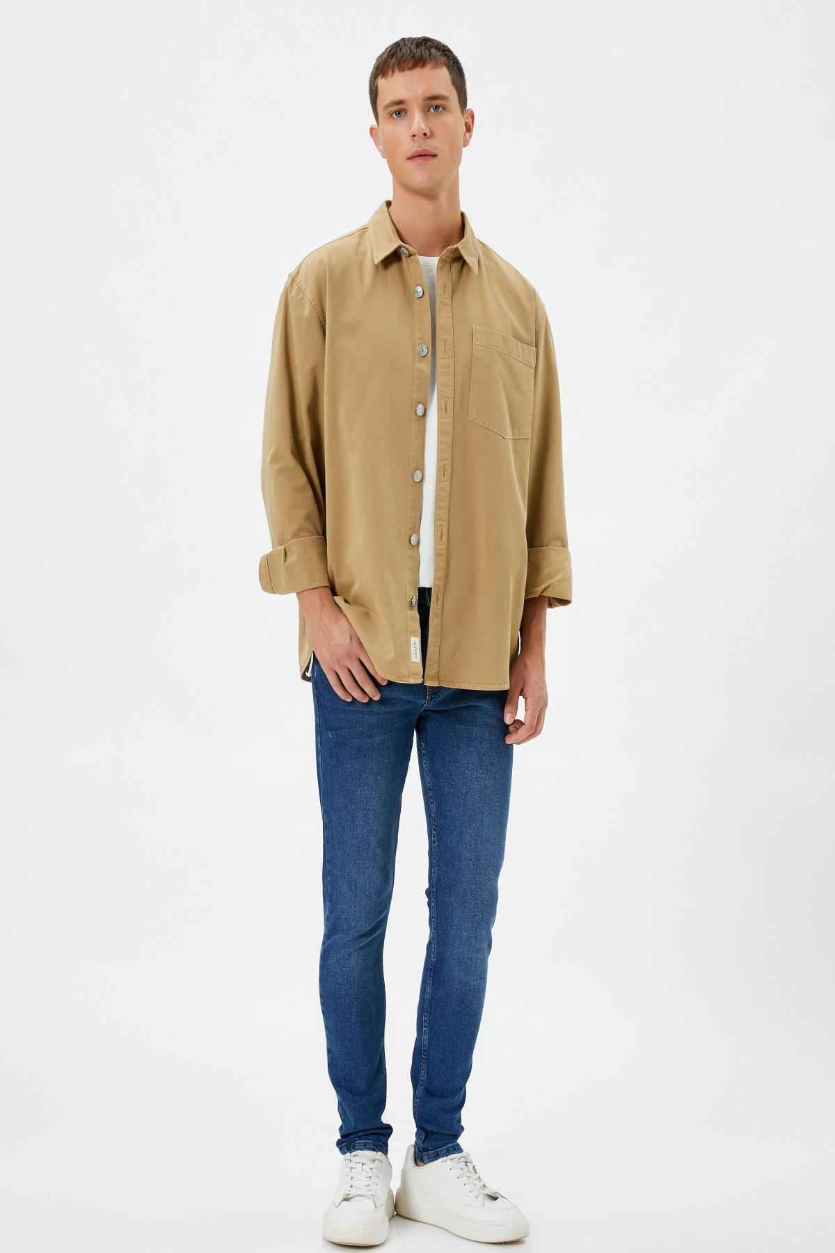 شلوار جین مردانه نیلی تیره